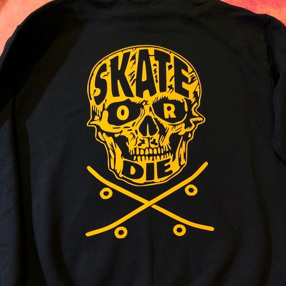 Skate or die Graphic pullover Hoodie - Picture 5 of 11